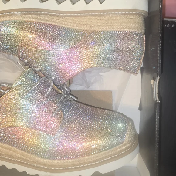 Torrid Multicolor Glitter Shoes - Picture 1 of 2